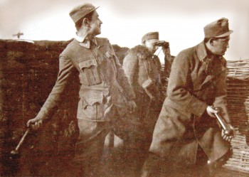 Frontul rusesc - 1917. Exerciţii cu grenade 
