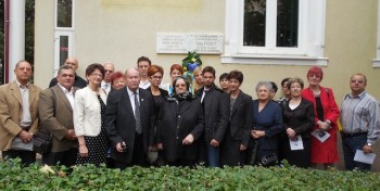Participanţi la comemorarea Ivan Fedco la Satu Mare