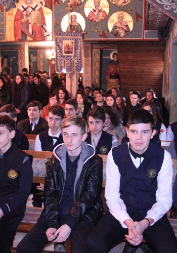 A început seria întâlnirilor duhovniceşti la Liceul Ortodox "Nicolae Steinhardt"