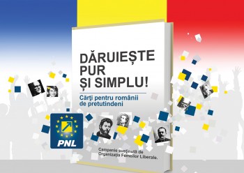 Acţiunea vizează donarea de cărţi copiilor din Republica Moldova
