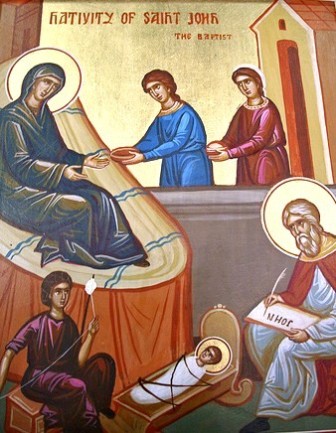 24 iunie - Naşterea Sfântului Ioan Botezătorul