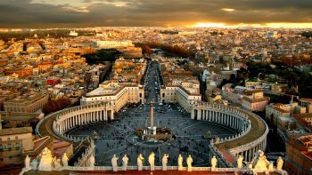Vaticanul văzut de sus