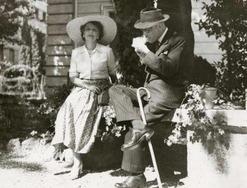 Karolyi Mihaly şi soţia sa