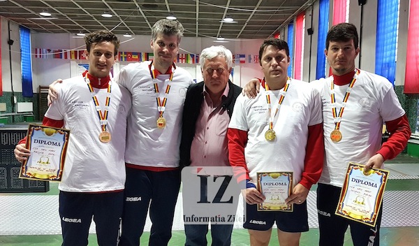 Echipa CSM Satu Mare: Adam Macska, Andrei Timoce, Francisc Csiszar (antrenor), Bertalan Arkoşi şi Adrian Szilagyi