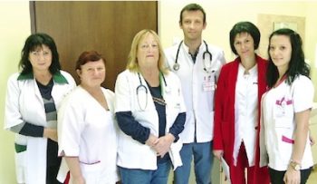 Personalul secției de Oncologie care a participat voluntar la consultațiile mamare