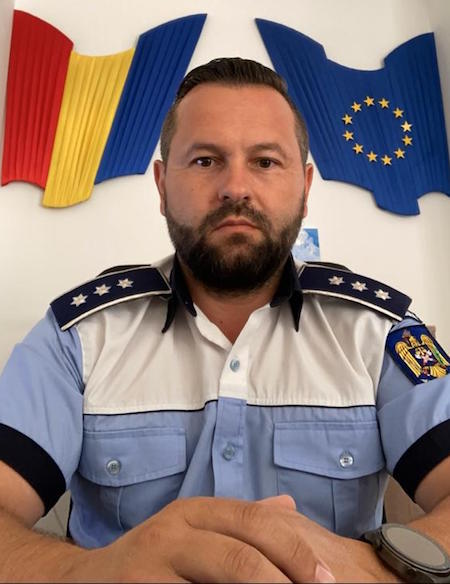 Șeful Serviciului Public Comunitar Regim Permise de Conducere șI Înmatriculări Vehicule Satu Mare, comisar șef de poliție Valentin Lucian Farcău