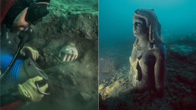 Au fost descoperite obiecte de cult şi ofrande din bronz, oferite zeiţei Afrodita